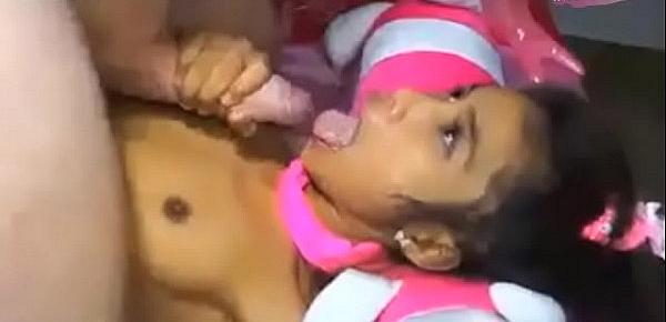  Sticky Girl Facial Pays Rent Hot